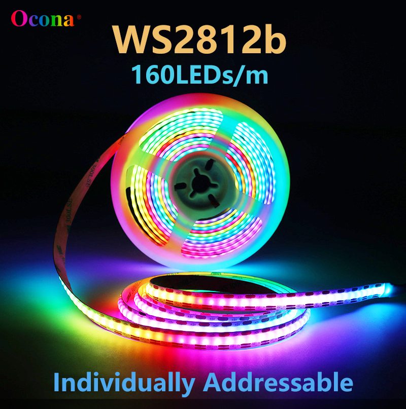 Smart Home Living Room - WS2812B IP65 DC5V SPI RGB-IC Strip