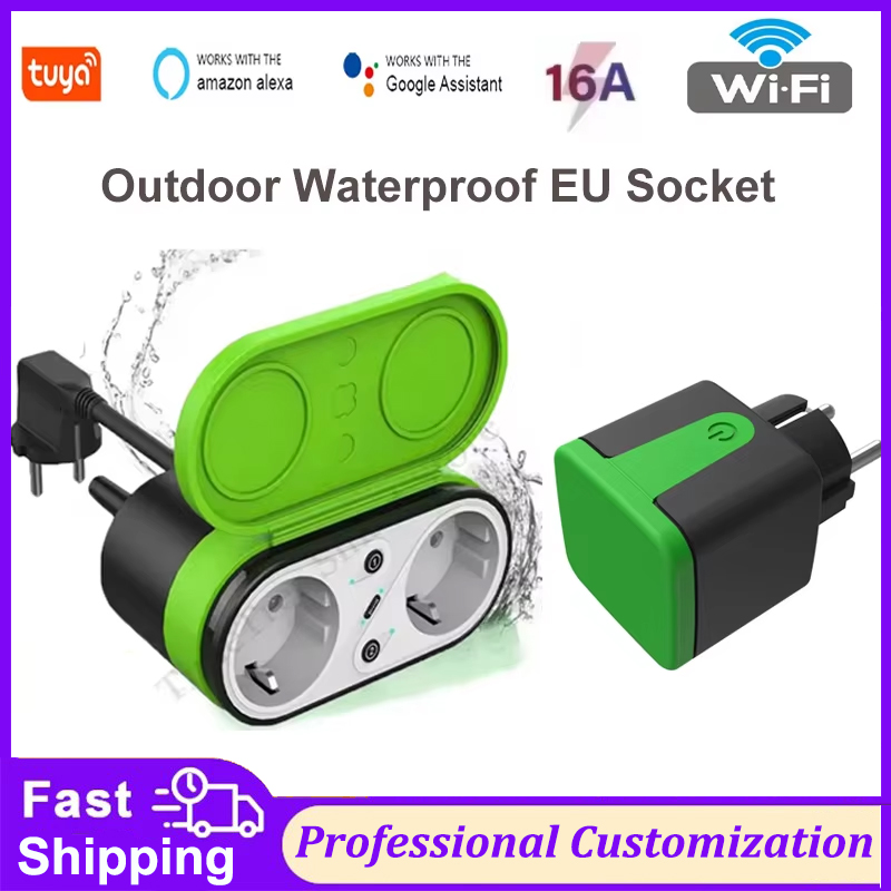 Smart Home Project - Tuya EU 16A Wifi Slimme Buitenstopcontact