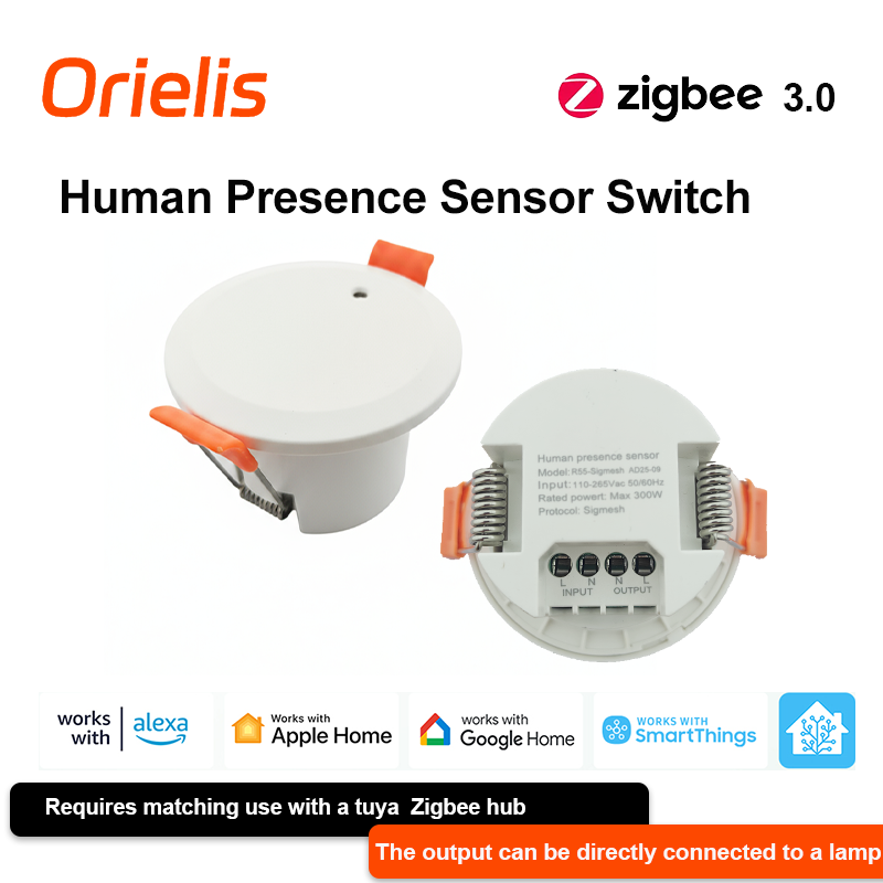 Smart Home Automation - ZIGBEE 3.0 MmWave Radar Menselijke aanwezigheid