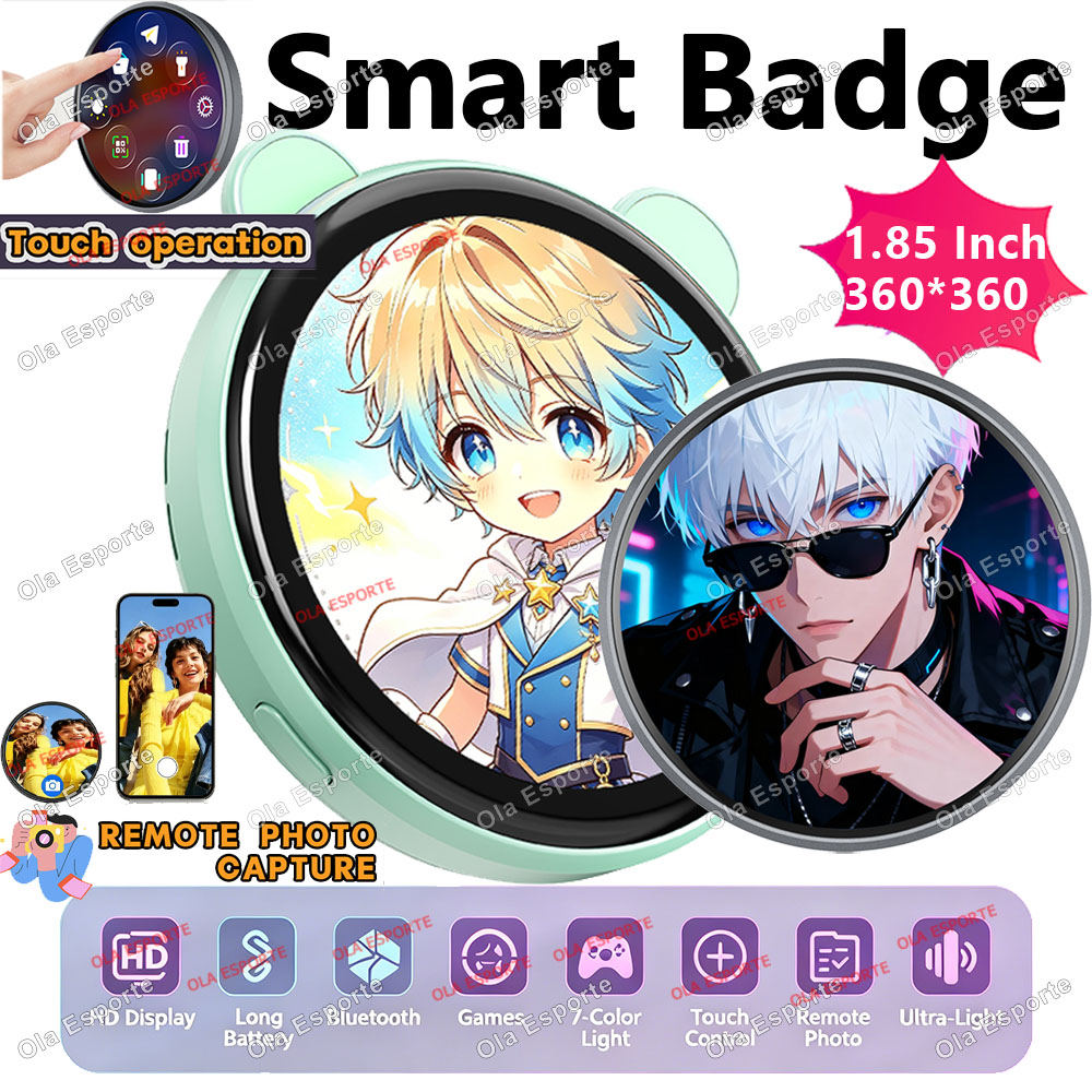 Smart Home Icon - Anime E-Badge Display Pin 1,85 inch