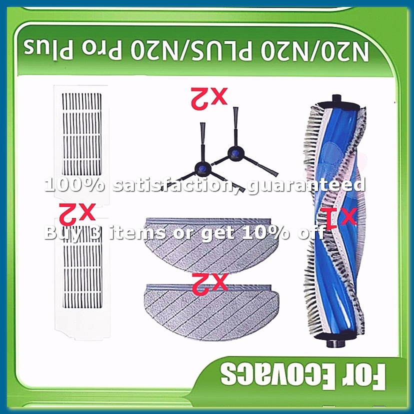 Robot Vacuum - Voor N20 Plus/N20/N20 Robotstofzuiger Hoofdzijborstel Hepa