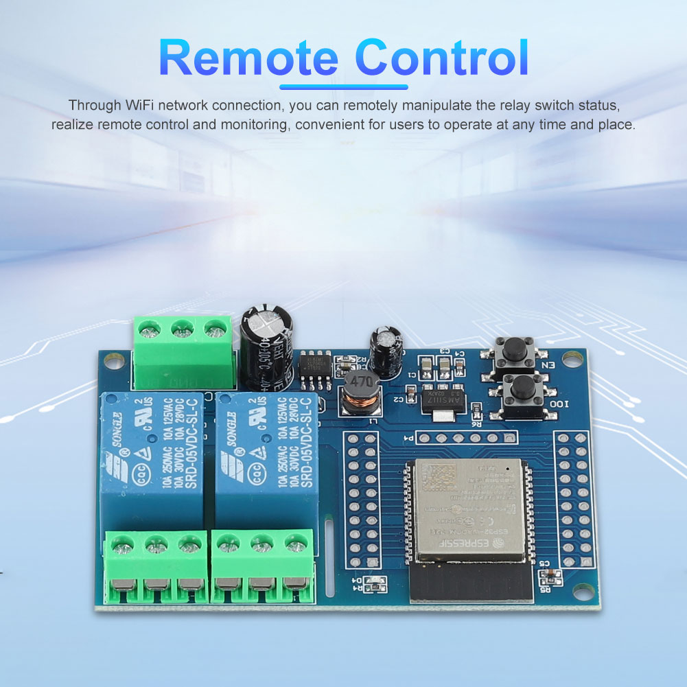 Smart Home Esp32 - ESP32 WIFI Bluetooth-compatibele BLE-relaismodule DC 5-30/60V