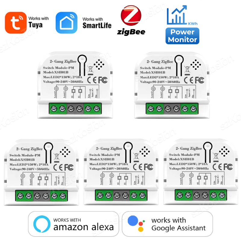 Smart Home Automation - Tuya Zigbee3.0 Smart Switch 1/2 Gang