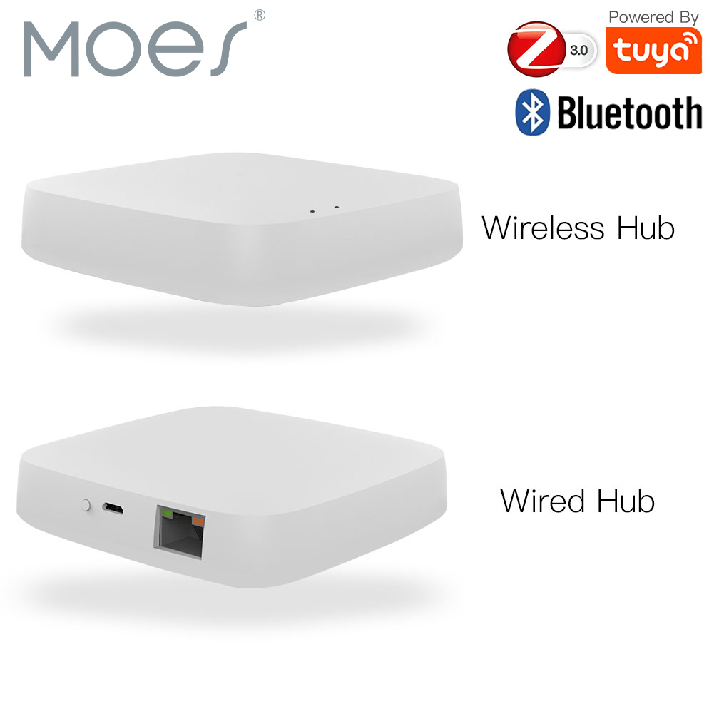 Smart Home Hub Xiaomi - MOES Tuya ZigBee Wireless Gateway Hub
