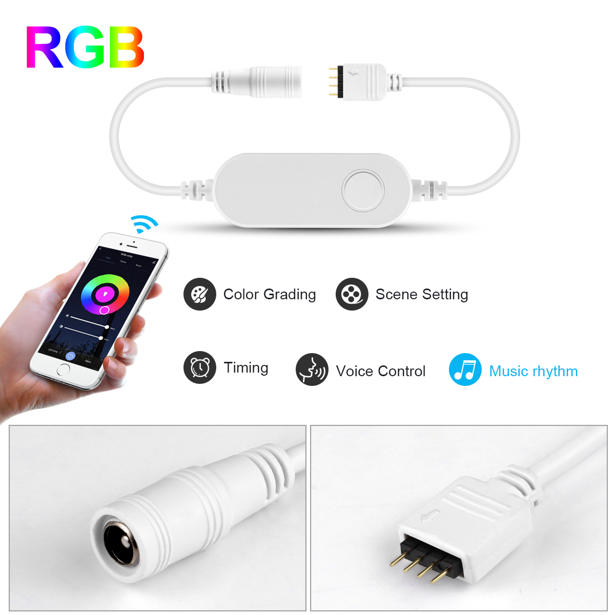 Rgb Led Strip Controller ,Smar - Smart Home Living Room recensie en prijs