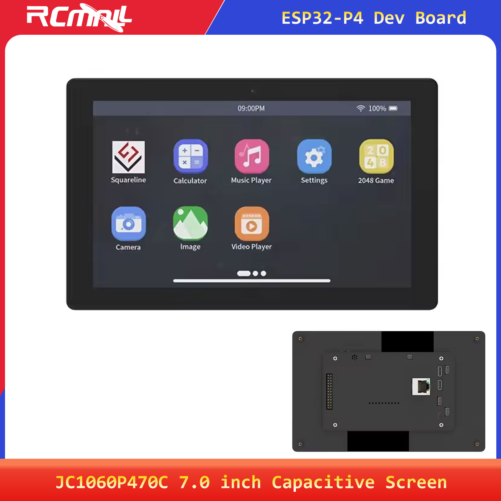 JC1060P470C 7,0 inch 1024x600  - Smart Home Esp32 recensie en prijs