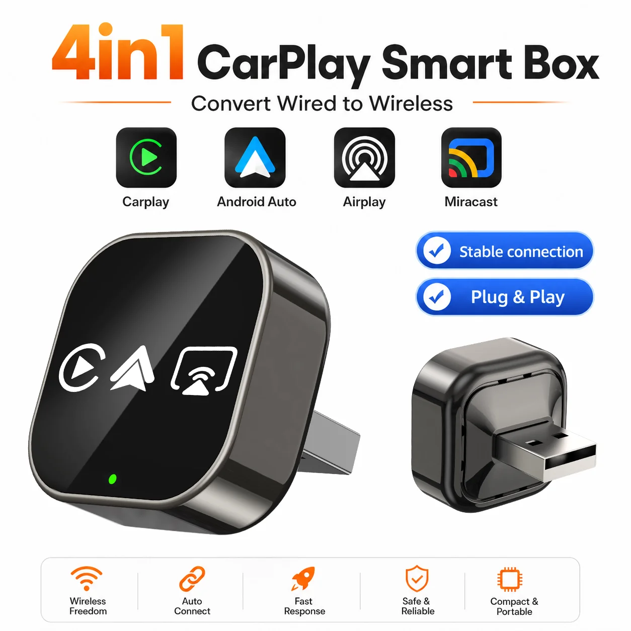 CarRocket Wireless Carplay Sma - Smart Home Project recensie en prijs