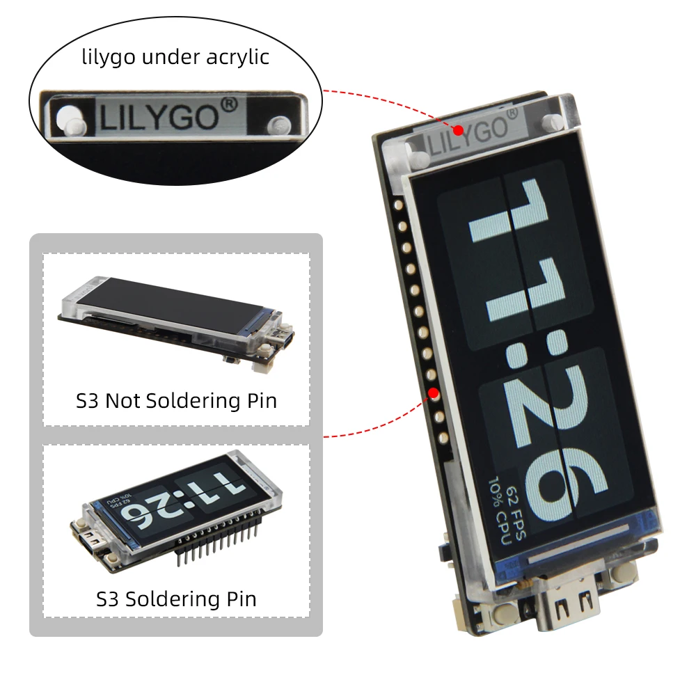 Lilygo®T-Display-S3 ESP32-S3 1 - Smart Home Esp32 recensie en prijs