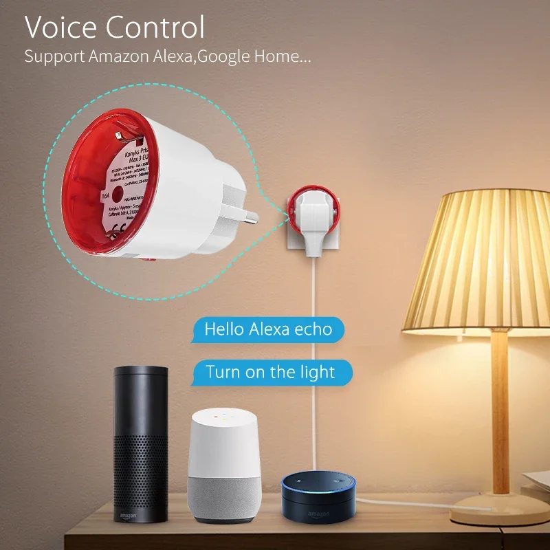Tuya WiFi Smart Plug Socket EU - Smart Home Project recensie en prijs