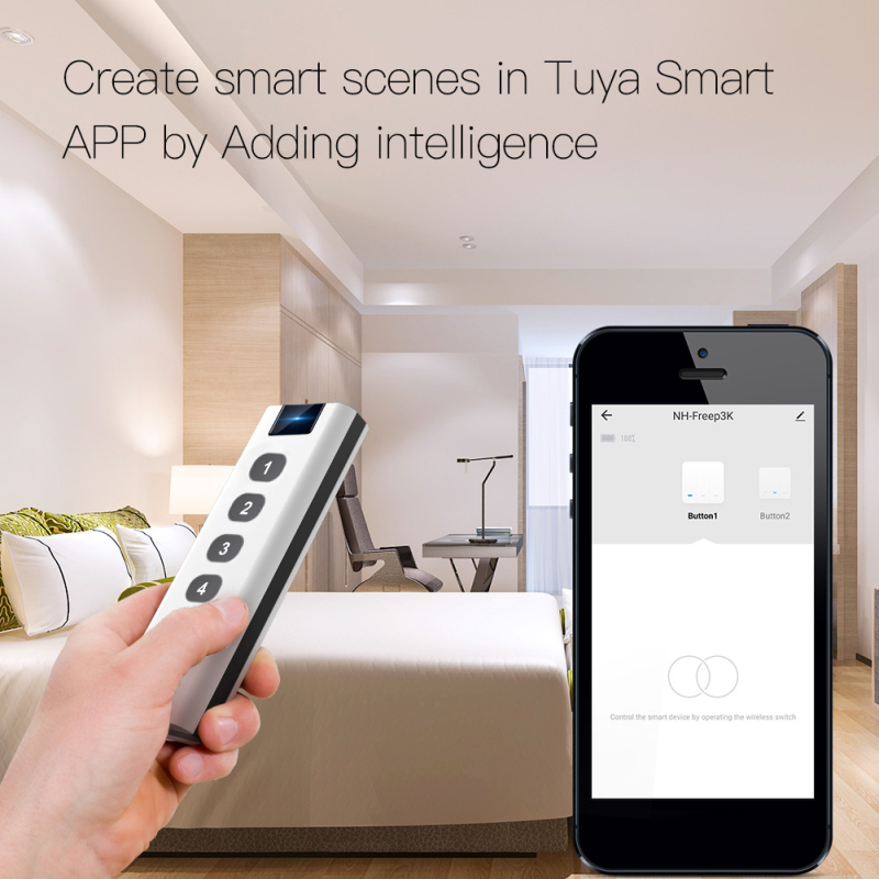Tuya ZigBee Smart Scene Switch - Smart Home Hub Xiaomi recensie en prijs