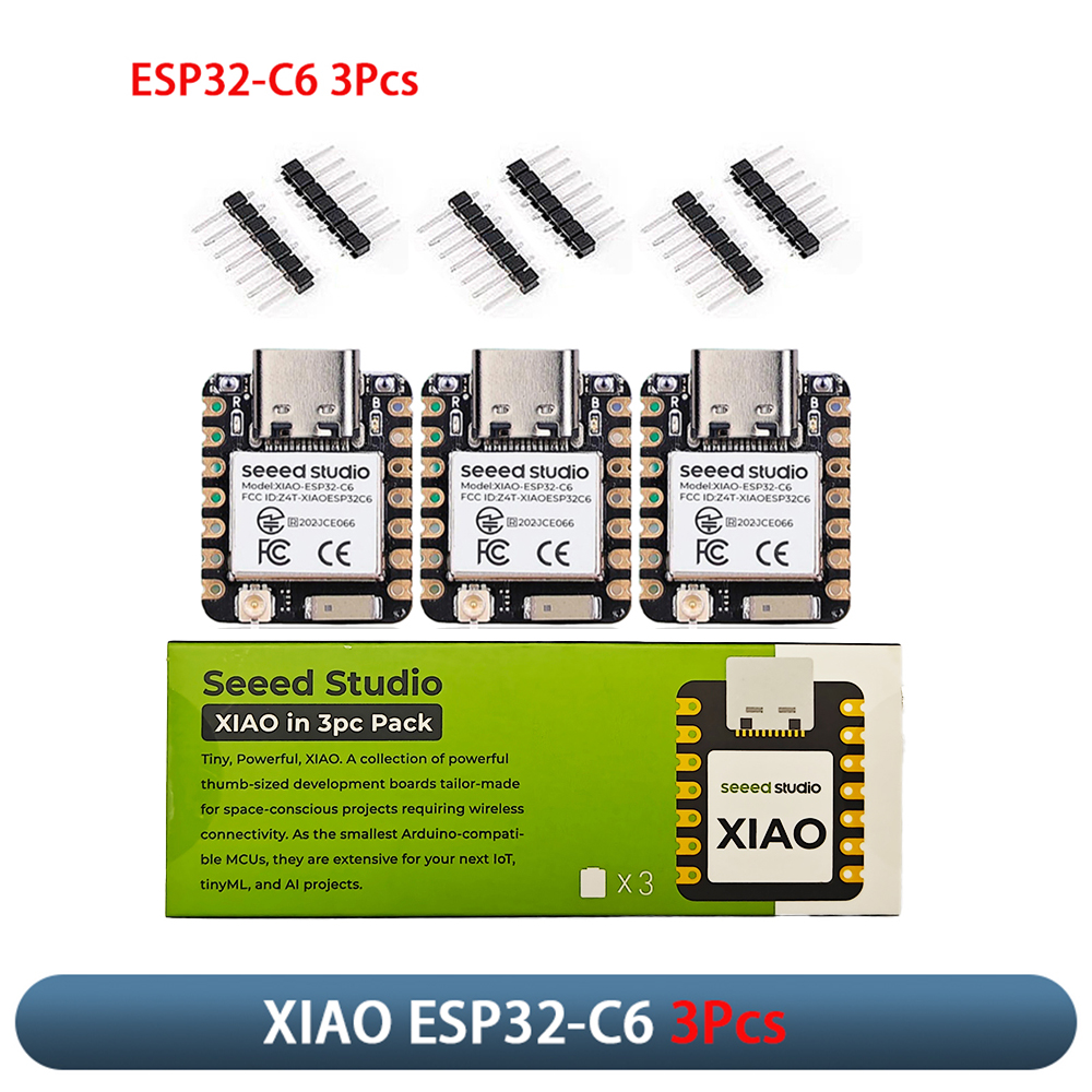 XIAO ESP32-C6 3-delige ontwikk - Smart Home Esp32 recensie en prijs