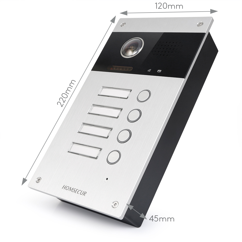 HOMSECUR 2-draads deurbelcamer - Video Doorbell recensie en prijs