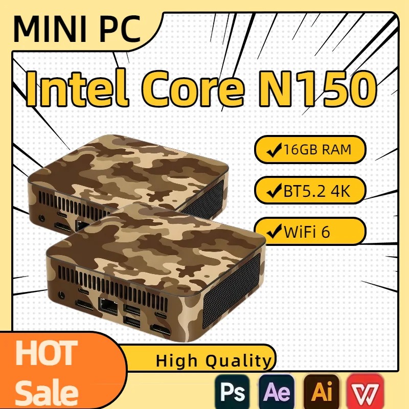 Compacte Mini PC Intel N150 Mi - Smart Home For Pc recensie en prijs