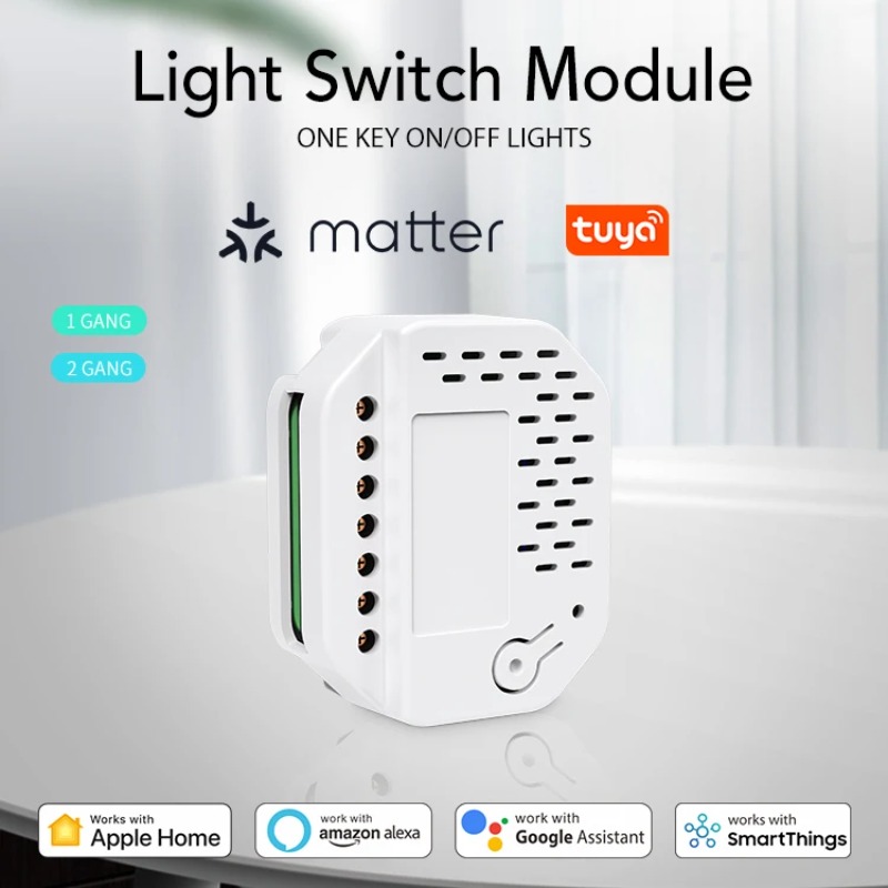 Matter Lichtschakelaar Module  - Smart Home Automation recensie en prijs