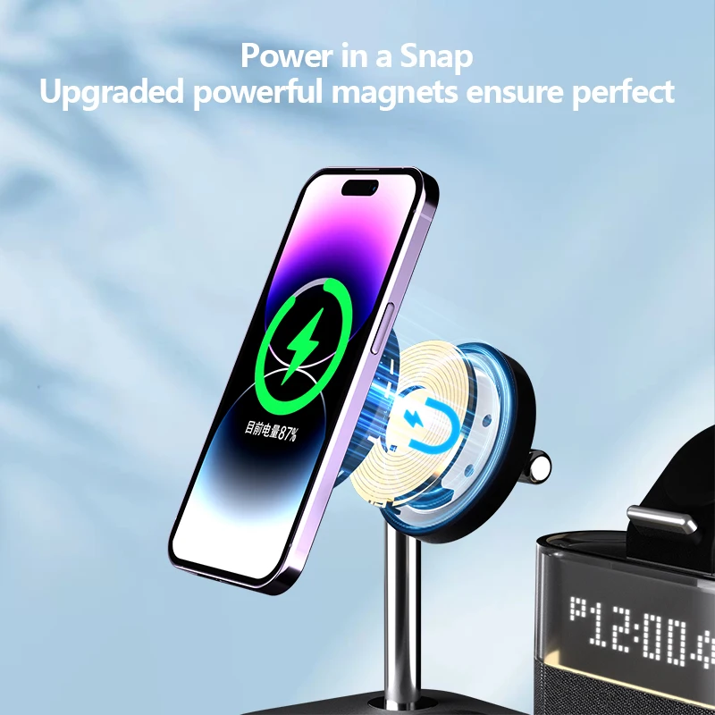 Nieuwe 5-in-1 draadloze oplaad - Smart Night Light recensie en prijs