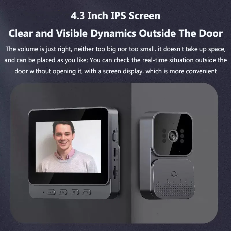 Draadloze video-intercom Deurb - Video Doorbell recensie en prijs