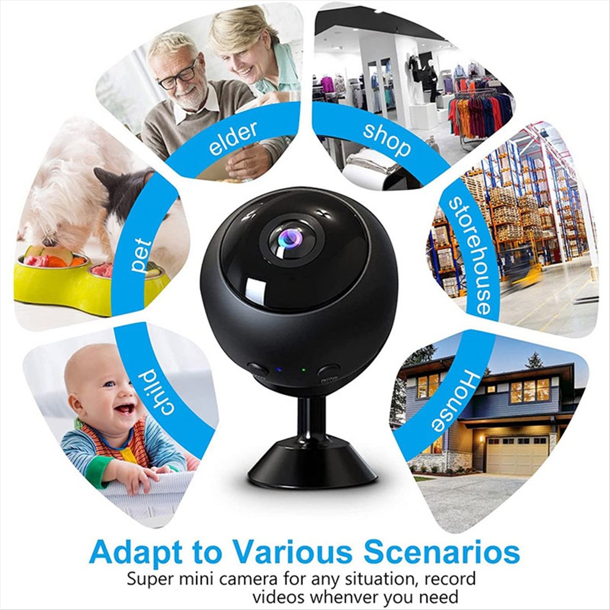 Stabiel-Fisheye HD Nachtzicht  - Smart Home Kamera recensie en prijs