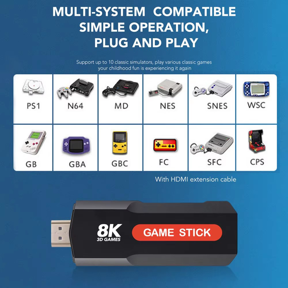 X2 Game Stick HD 4K 8K 3D Cons - Smart Home For Pc recensie en prijs