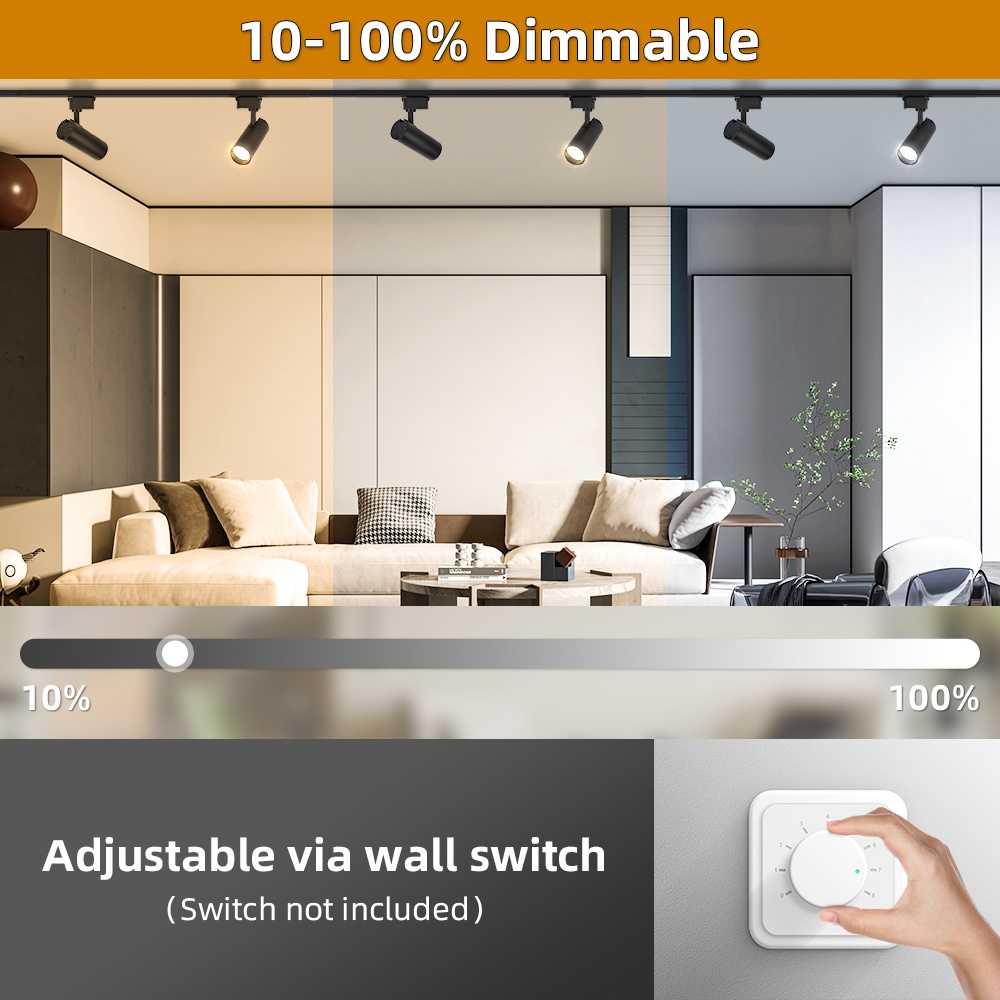 Helderheidscontrole Led Track  - Smart Home Living Room recensie en prijs