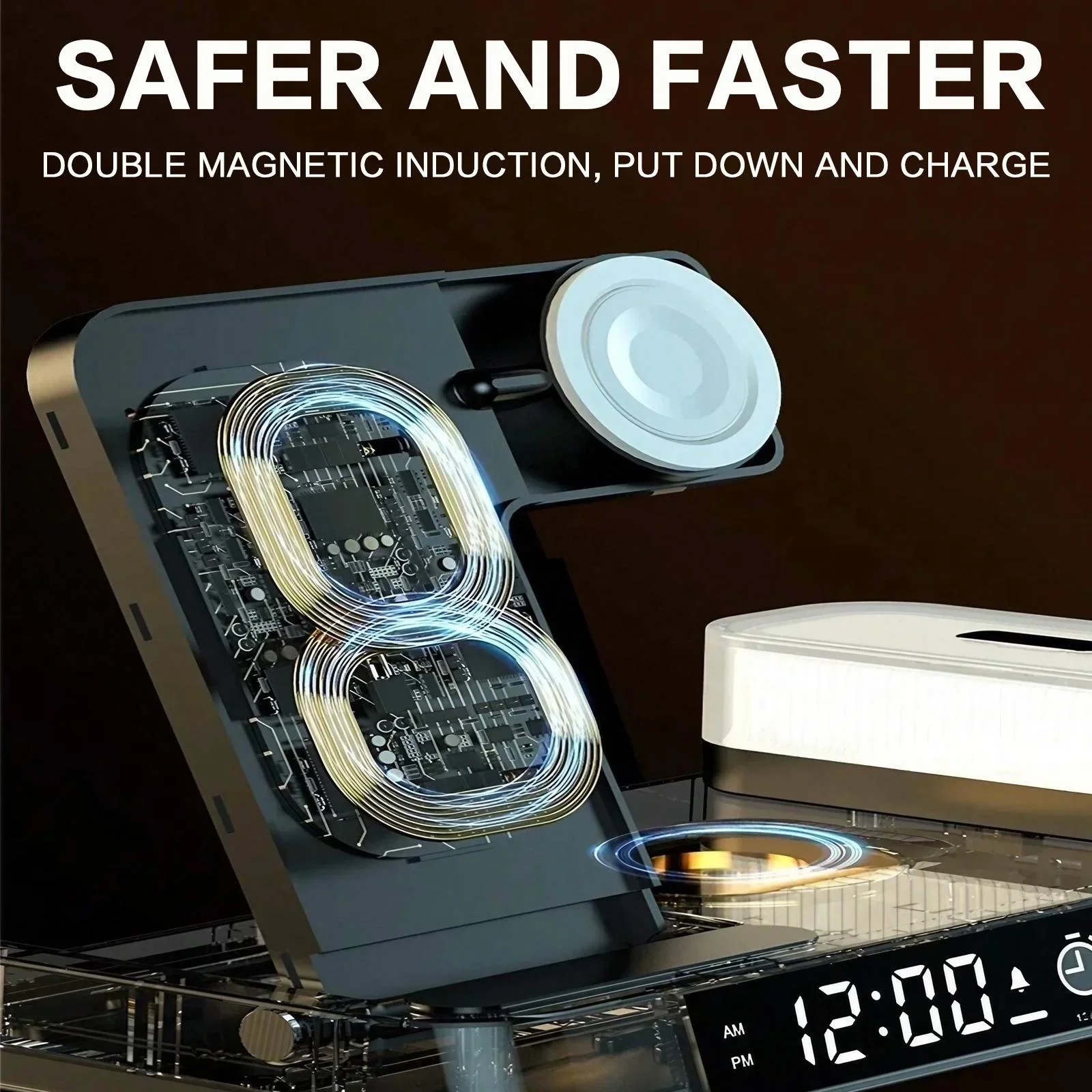 3-in-1 opvouwbare draadloze op - Smart Night Light recensie en prijs