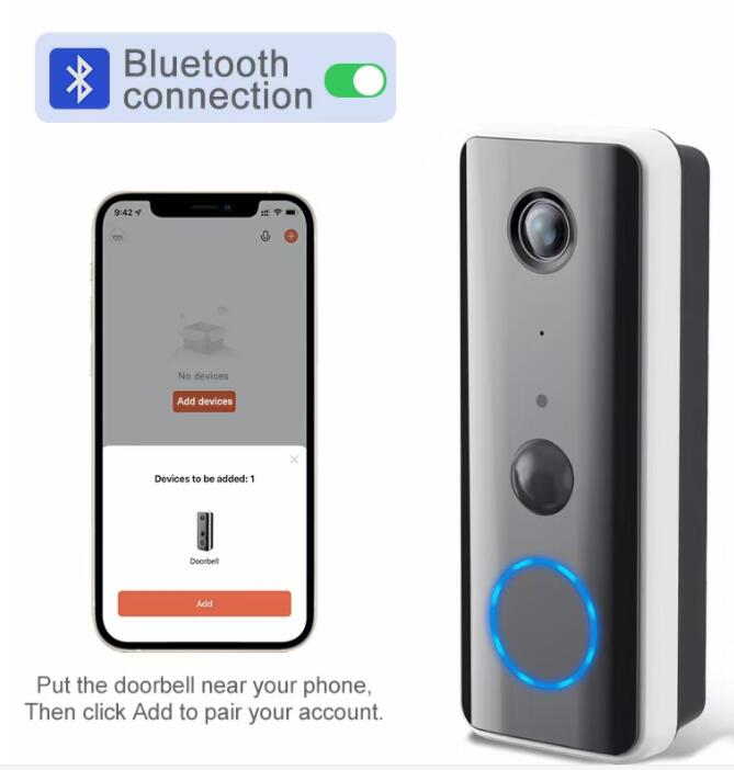 3MP 1296P Tuya APP Lage Verbru - Video Doorbell recensie en prijs