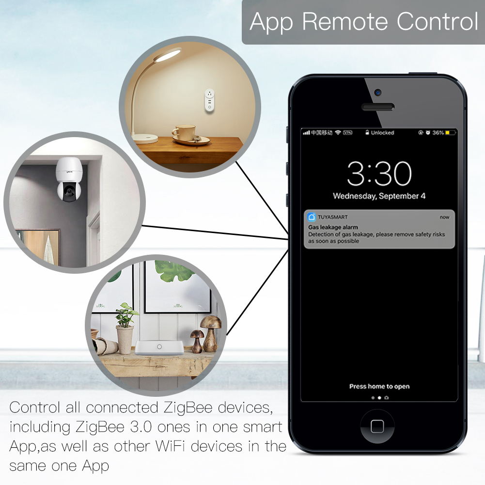 MOES Tuya ZigBee Wireless Gate - Smart Home Hub Xiaomi recensie en prijs