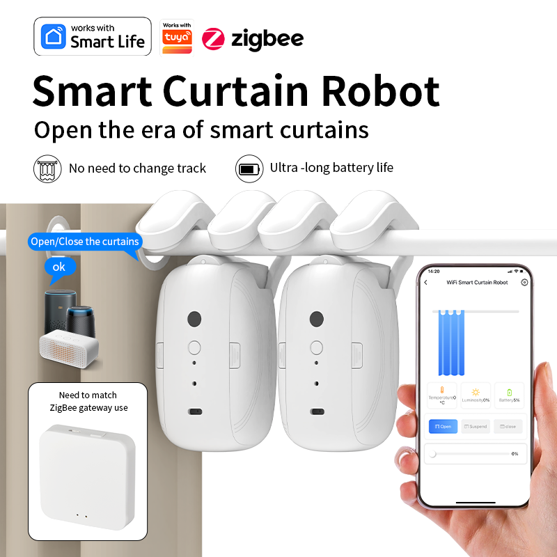 Zigbee Smart Curtain Driver Ro - Smart Home Automation recensie en prijs